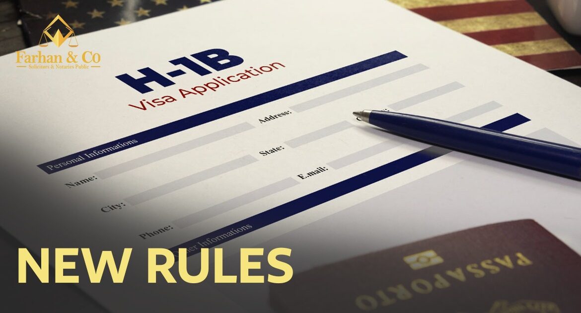 H-1B Visa- Farhan Law